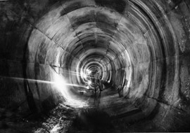 ENDESA. Túnel del trasvase del río Boeza (León). 1966
