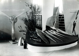 Empresa Nacional de Hélices para Aeronaves. Exposición en Torrejón con motivo del 2º Congreso Nacional de Ingeniería. 1953